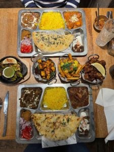 Restaurant Review Thali Tray, Bealim House