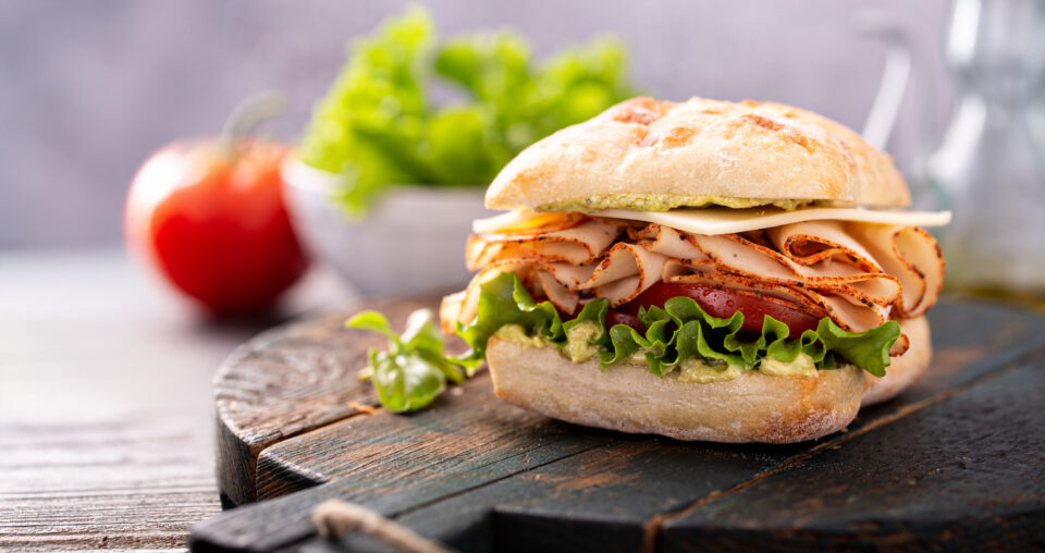 Turkey sandwich sourdough